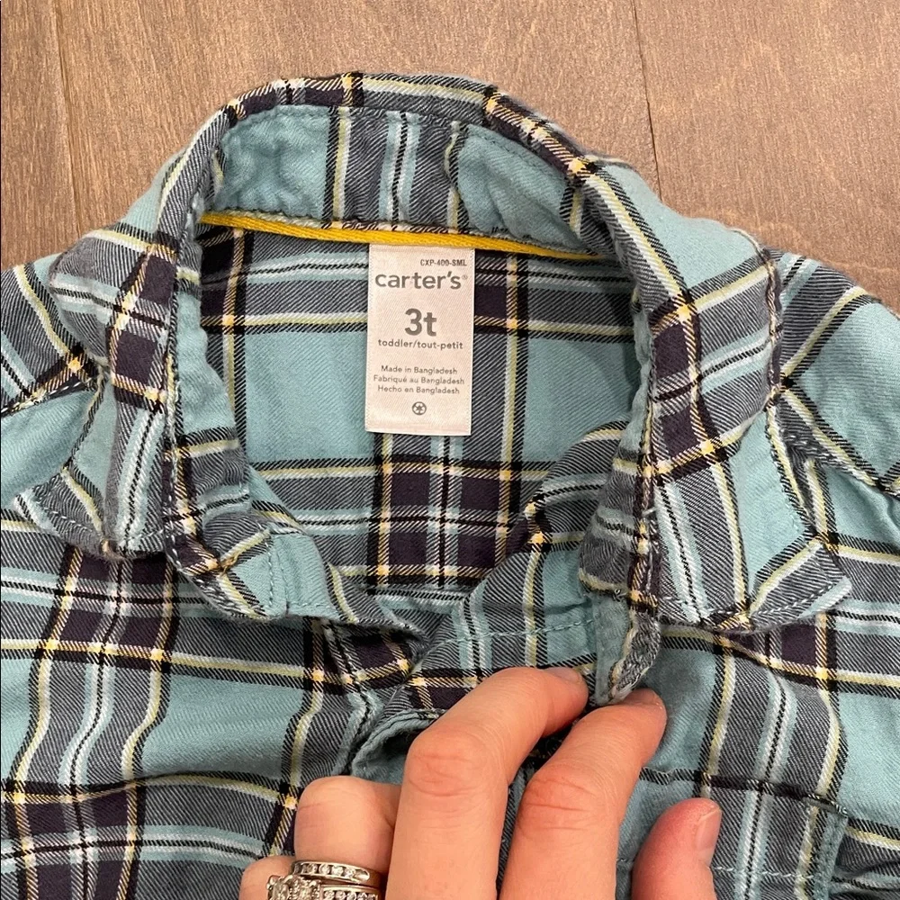 3pc Flanels shirts Bundle size 3T - Picture 7 of 9
